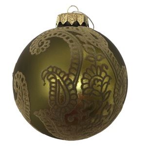 Paisley Ball Ornament